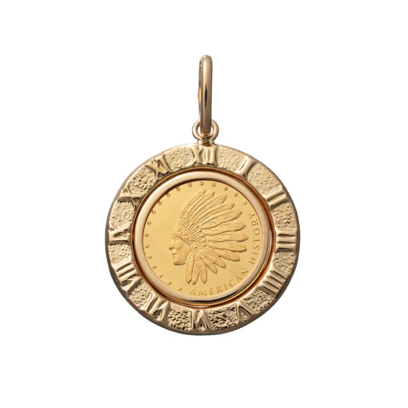 Gold Jewelry】 K18 K24 YG イエローゴールド インディアン