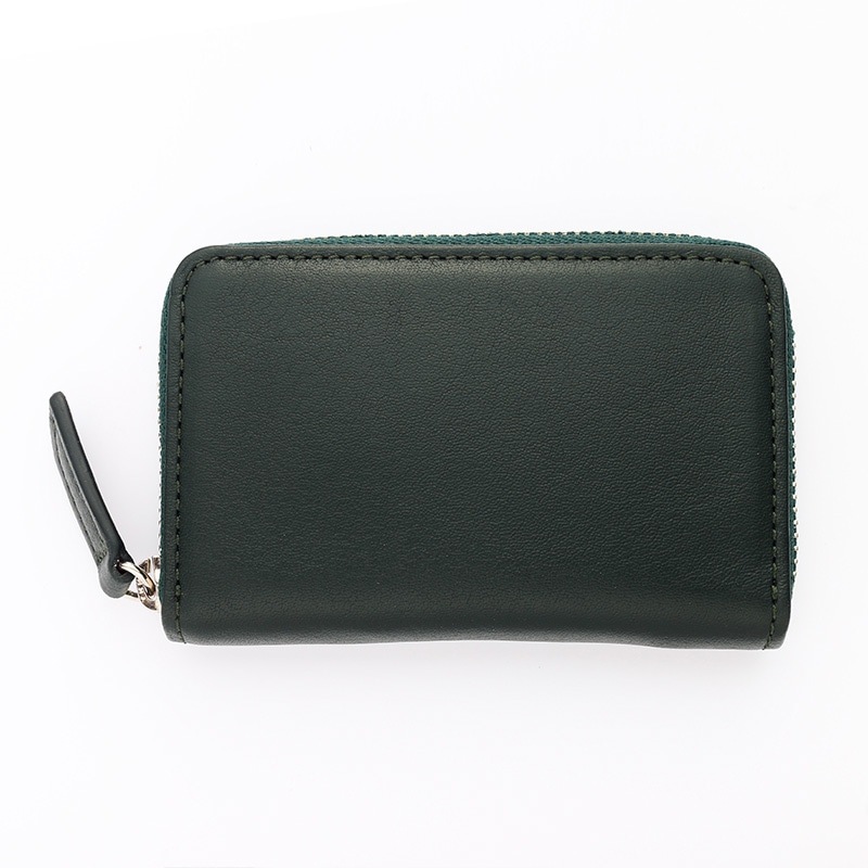 【H&D Leather】 オールイン コインケース HDB-401 グリーン 5564200703