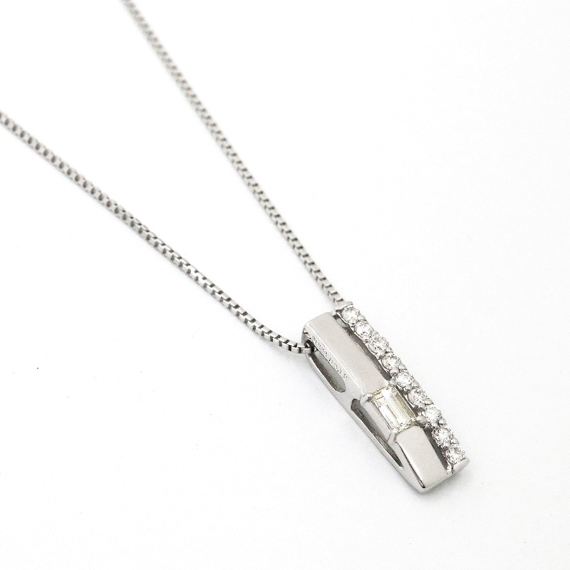 2種カット❗️キラキラ✨計0.71CT✨プラチナバケットカットダイヤネックレス 楽天市場】プラチナダイヤモンドネックレス(0.3ct 6本爪 一粒 ダイヤ