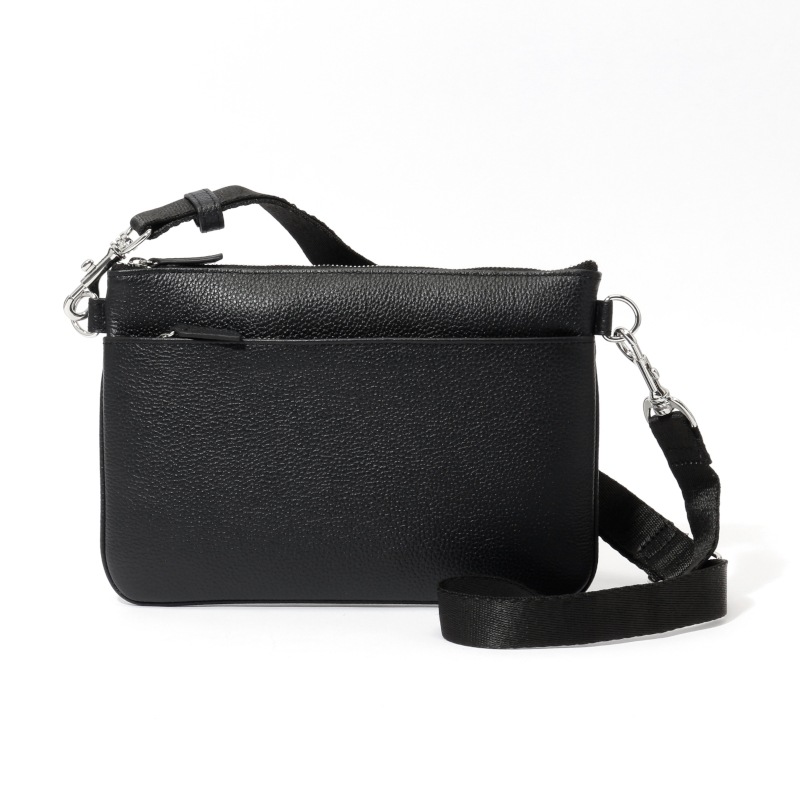 【H&D Leather】 サコッシュ S HDB-L3S ブラック 5464200226