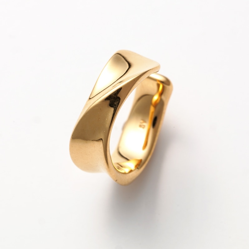 【h&d Jewelry】 イヤカフ COOL SV925 イエローゴールド 5175600052