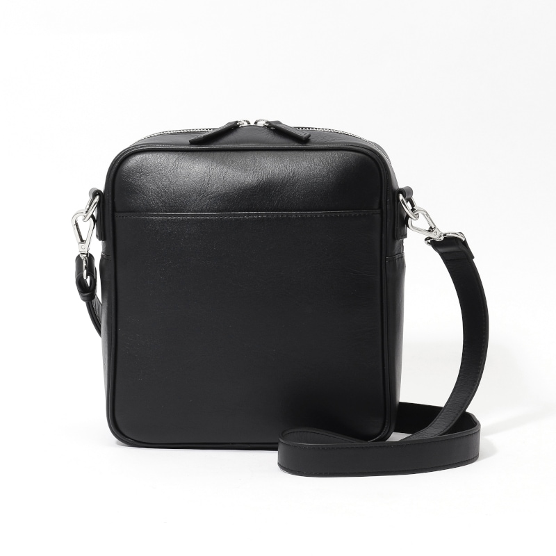 【H&D Leather】 ショルダーバッグ HDB-L11N ブラック 5464200222