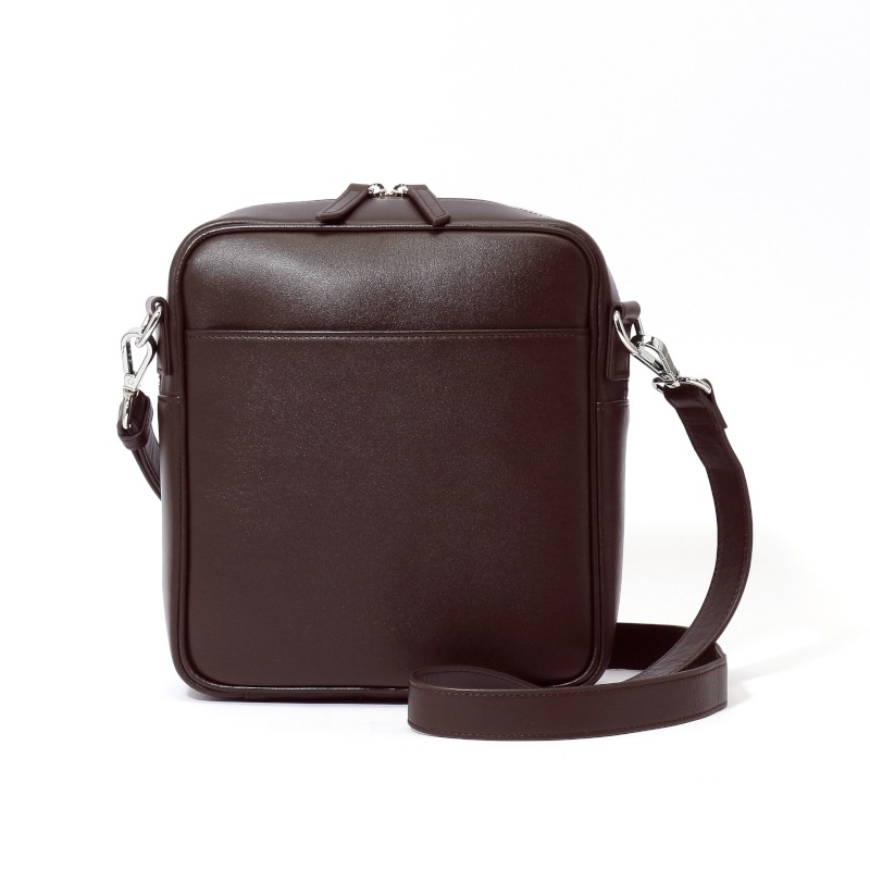 【H&D Leather】 ショルダーバッグ HDB-L11N ダークブラウン 5464200224