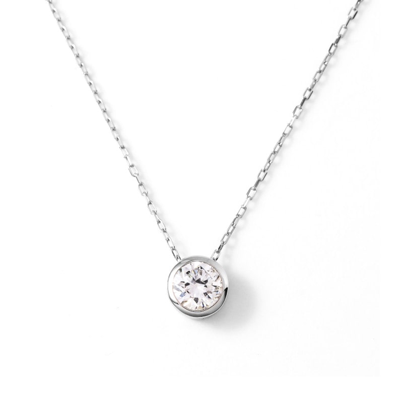 【Lab Grown Diamond】 PT プラチナ 0.2ct ラボグロウンダイヤモンド LGD ネックレス 1168800027