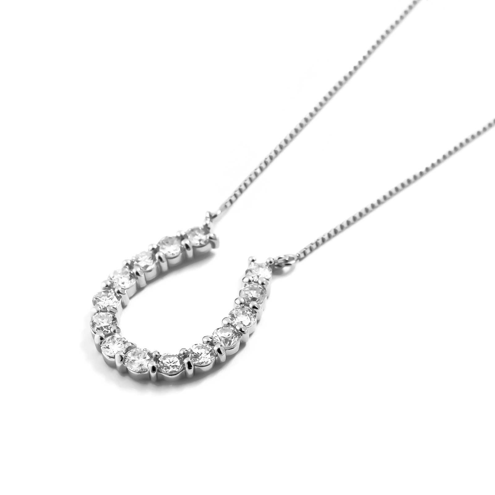 PT プラチナ 0.5ct ダイヤモンド ネックレス Dカラー 1176400032 | D