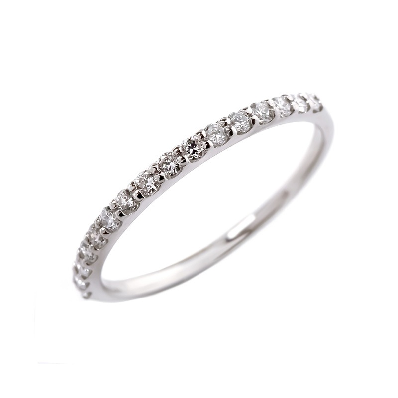 【Lab Grown Diamond】 PT プラチナ 0.2ct ラボグロウンダイヤモンド LGD エタニティリング 1181300122