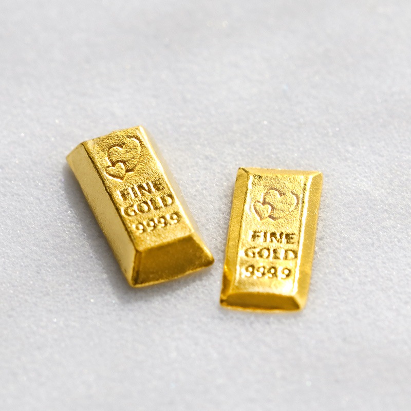 純金 K24 GOLD】 K24 純金 ミニチュア インゴット BABYGOLD 午年 馬 M