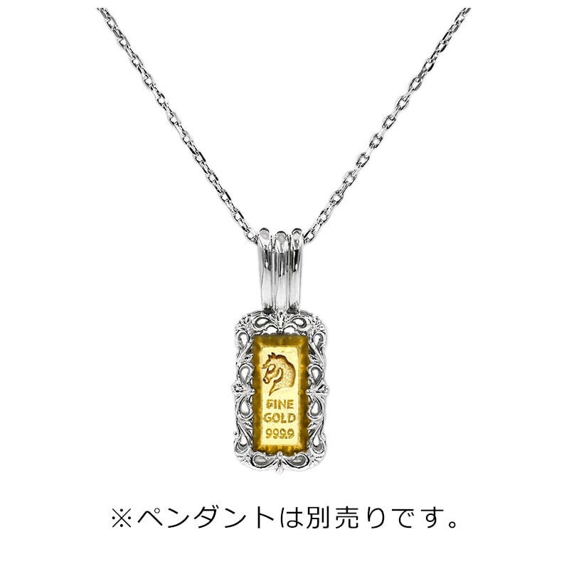 純金 K24 GOLD】 K24 純金 ミニチュア インゴット BABYGOLD 午年 馬 M