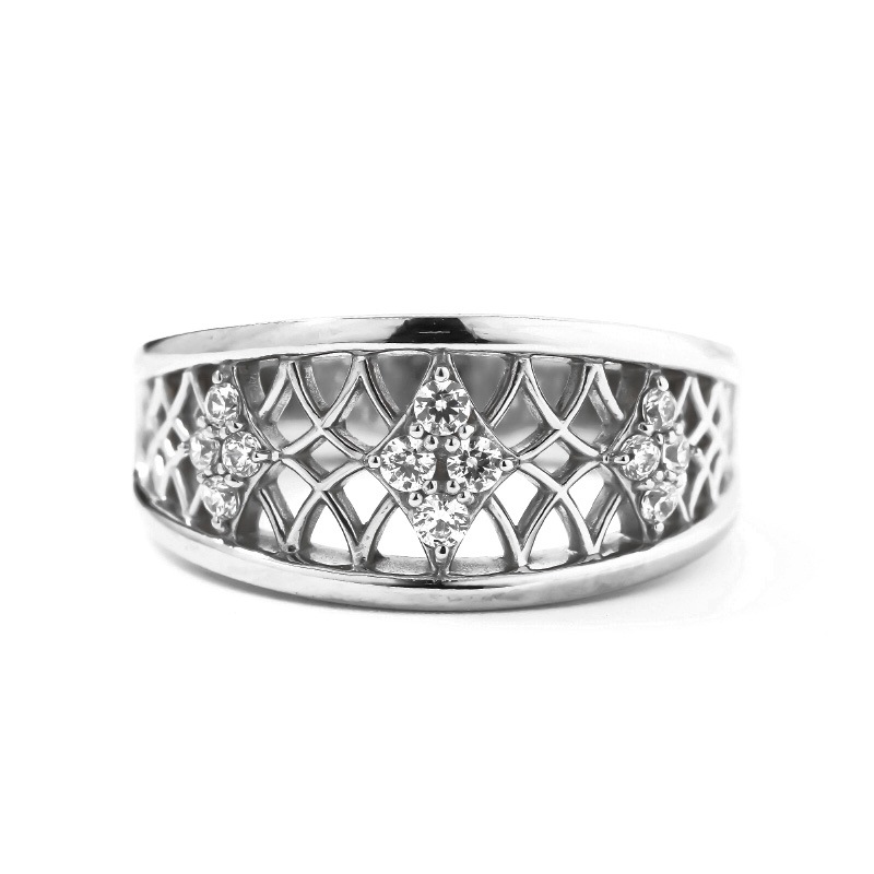 【STAINLESS JEWELRY】 リング SUS316L CZ 1185900001