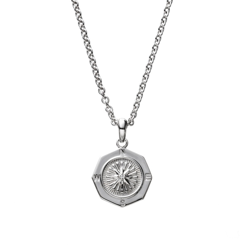 【HD Jewelry】 ネックレス MENs SV925 シルバー CZ 50cm 5175600290