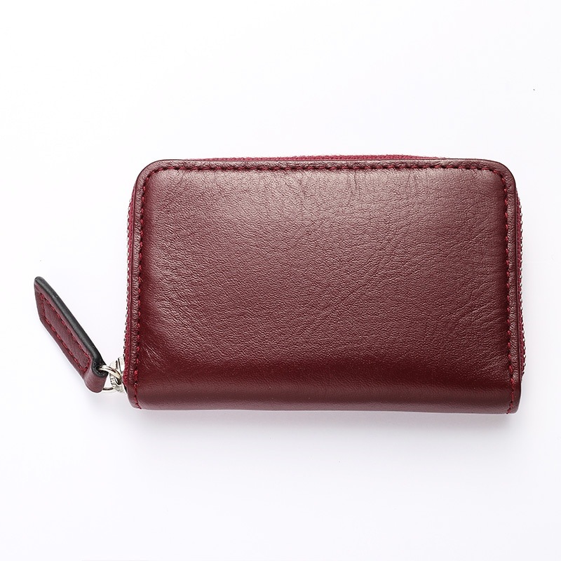 H&D Leather】 オールイン コインケース HDB-401 ワインレッド