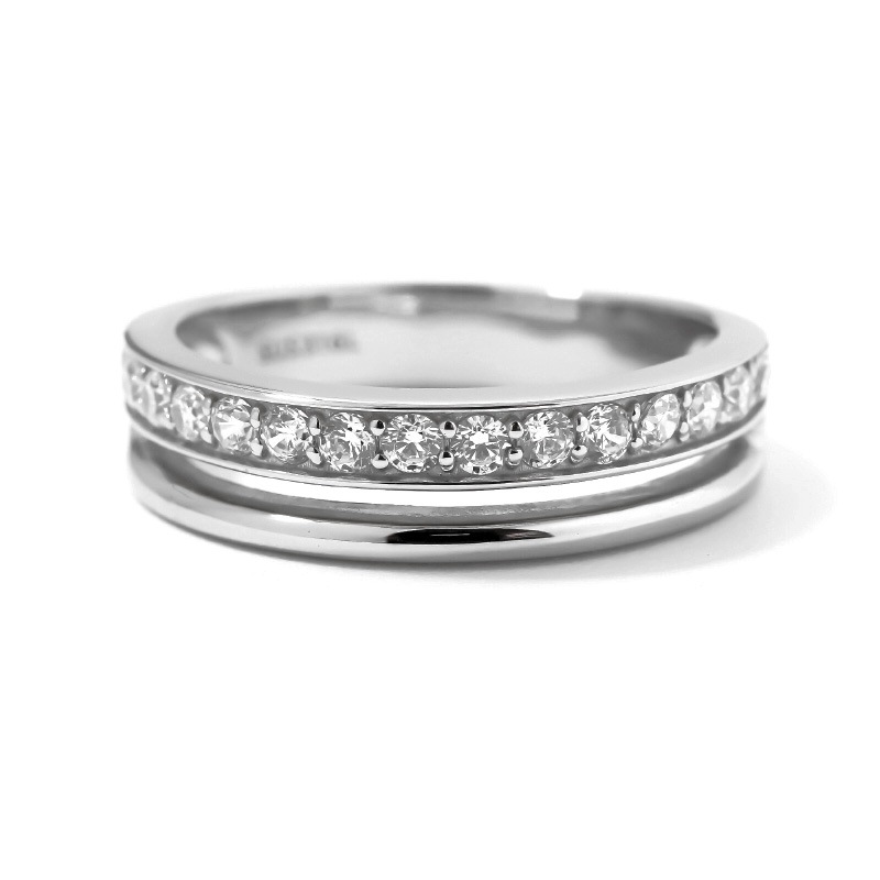 【STAINLESS JEWELRY】 リング SUS316L CZ 1185900007