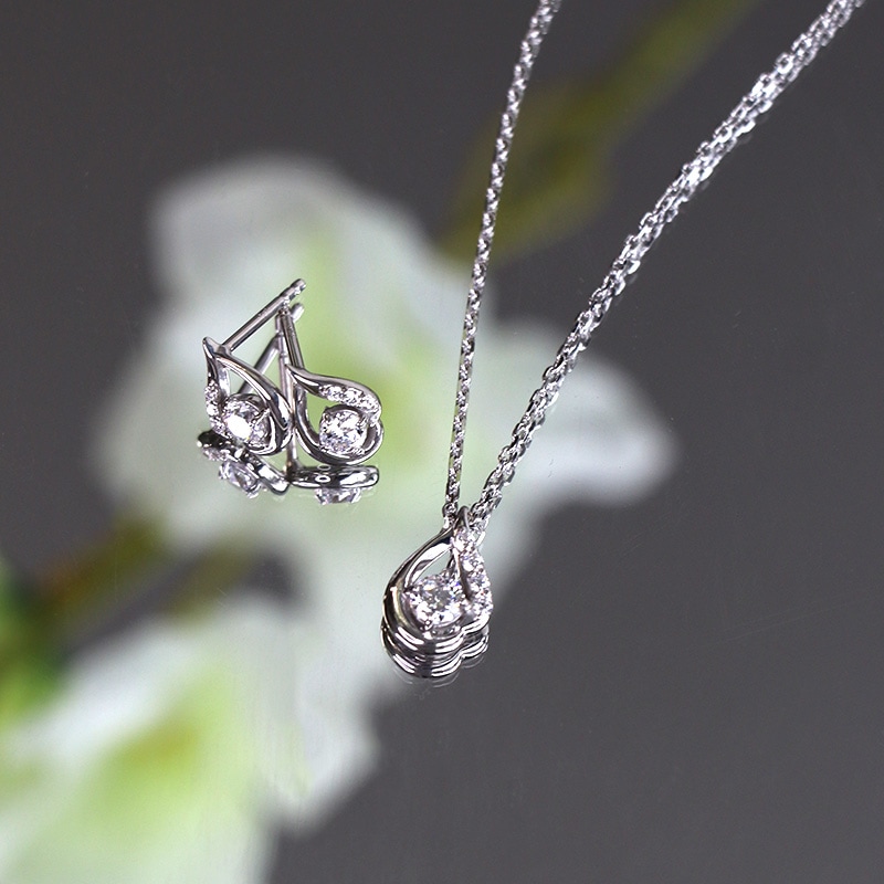 h&d Jewelry】 ピアス SWEET SV925 シルバー CZ 5175600594 | ピアス