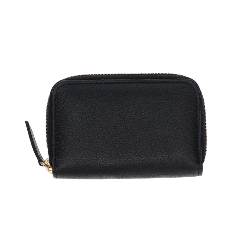 【NOROM Leather】 蛇腹 カードケース HDL-402 ブラック 5564200593