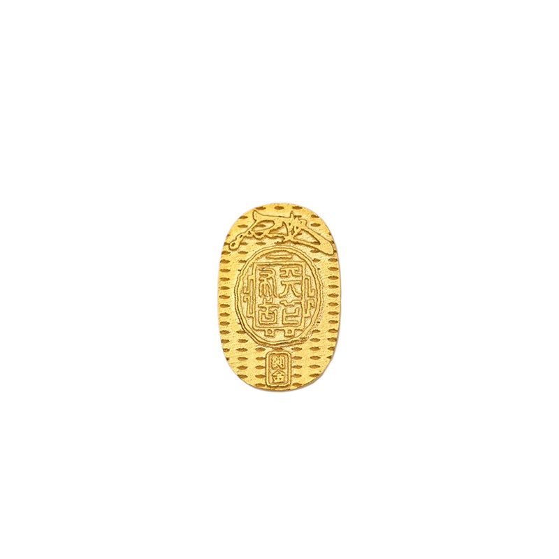 【純金 K24 GOLD】 K24 純金 お守り 織田信長 小判 長野剛先生「織田信長」特製台紙アート付き 1181000137