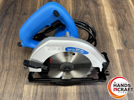 ♭【未使用品】 RYOBI リョービ MW-46 ブレーキ付き丸ノコ 140～147mm