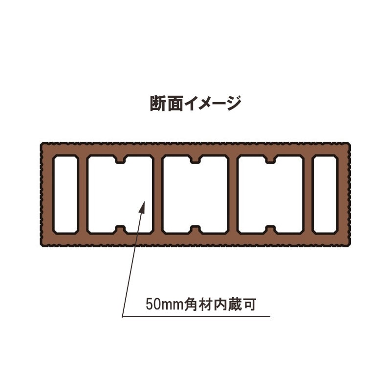 ビーム材 50×150　L=2000