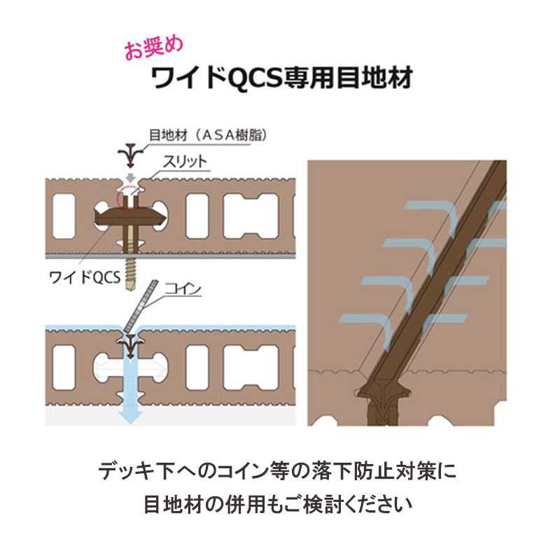 ハンディウッドオンラインショップ｜30ミリ厚デッキ材固定部品｜30厚