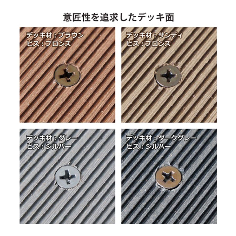ハンディウッドオンラインショップ｜25ミリ厚デッキ材固定部品