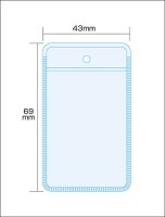 ビニール名札用ビニール／V-B100（100枚）|名札・管理札・キー管理|★自動車整備用品
