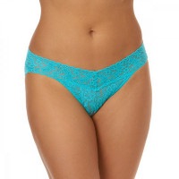 シグニチャー レース ロー ライズ タンガ (ボーブルー)|ローライズタンガ|タンガ