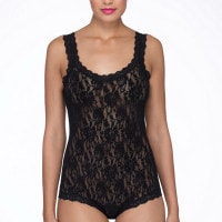 シグニチャー レース ボディースーツ (ブラック)|ボディースーツ|ブラ＆トップス