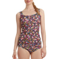 プリンテッド シグニチャー レース クラシック キャミソール (コンフェティフローラ)|キャミソール|ブラ＆トップス