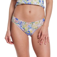 プリンテッド シグニチャー レース Ｖーキニ (ブラッシュ ストロークス)