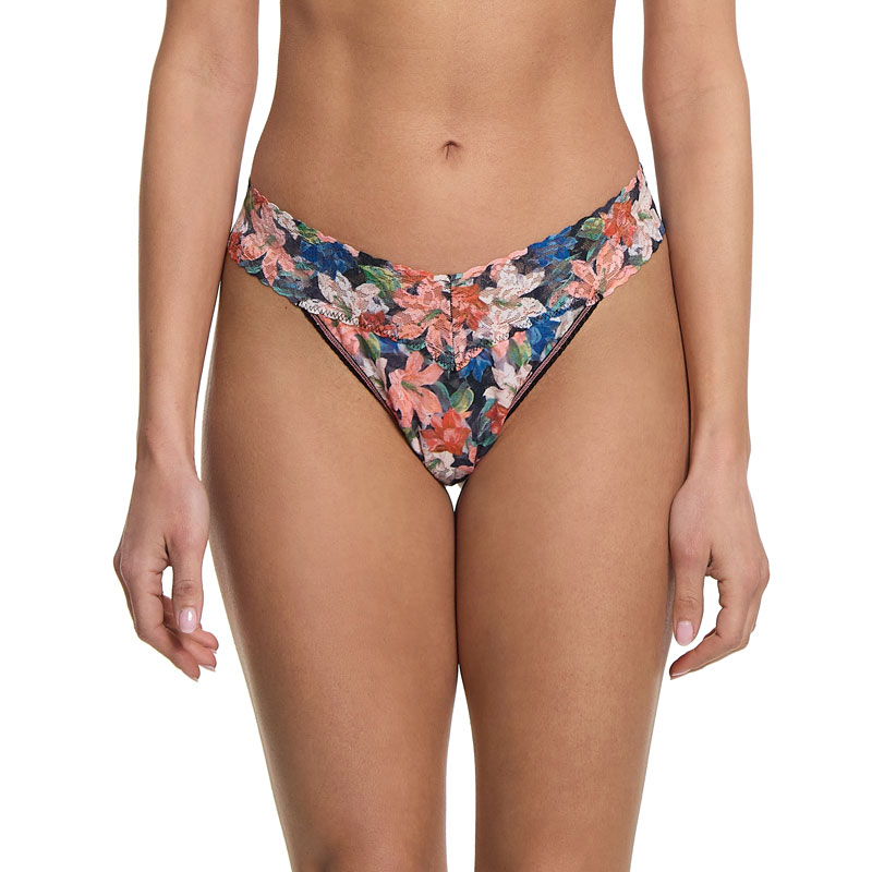 プリンテッド シグニチャー レース オリジナル ライズ タンガ (ワンダラス)