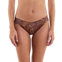 プリンテッド シグニチャー レース Ｖーキニ (スローバック)