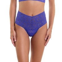 レトロ レース タンガ (バイオレッツ アー ブルー)|ハイライズタンガ|タンガ