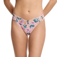 プリンテッド シグニチャー レース オリジナル ライズ タンガ (バイ マイセルフ フラワーズ)|オリジナルライズタンガ|タンガ