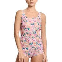 プリンテッド シグニチャー レース クラシック キャミソール (バイ マイセルフ フラワーズ)