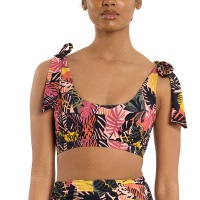 スクープ ネック スイム トップ (パーム スプリングス)