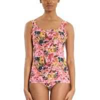 プリンテッド シグニチャー レース クラシック キャミソール (マスターピース)