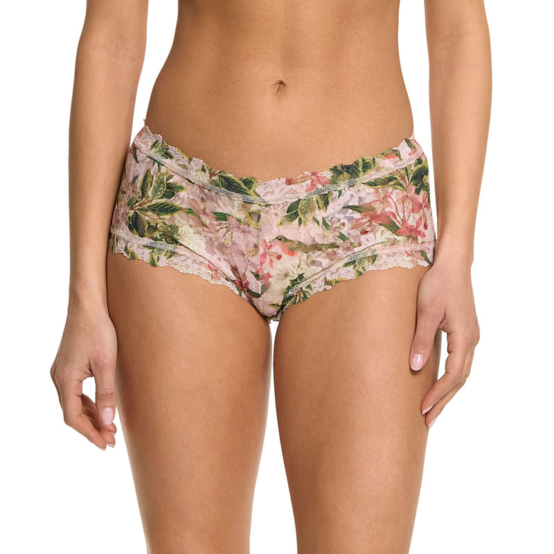 プリンテッド シグニチャー レース ボーイショーツ (フレンチ ガーデン)