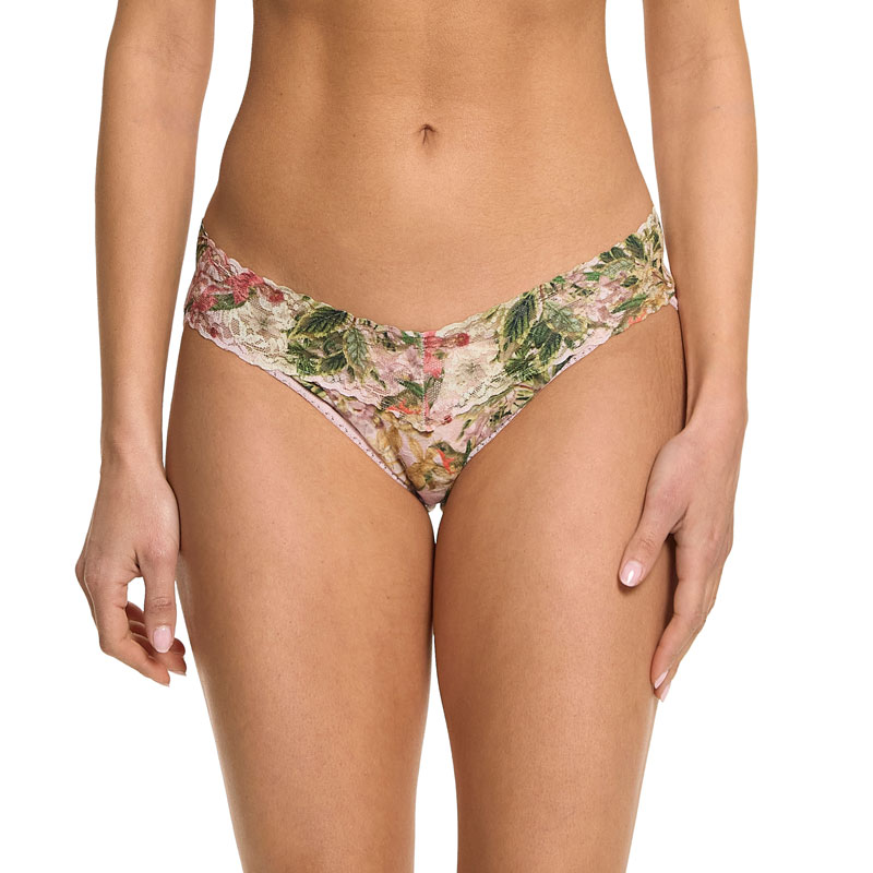 プリンテッド シグニチャー レース Ｖーキニ (フレンチ ガーデン)