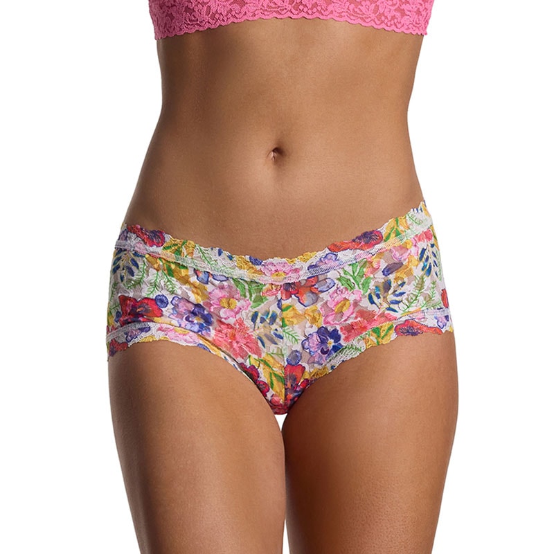 プリンテッド シグニチャー レース ボーイショーツ (アドーンド)