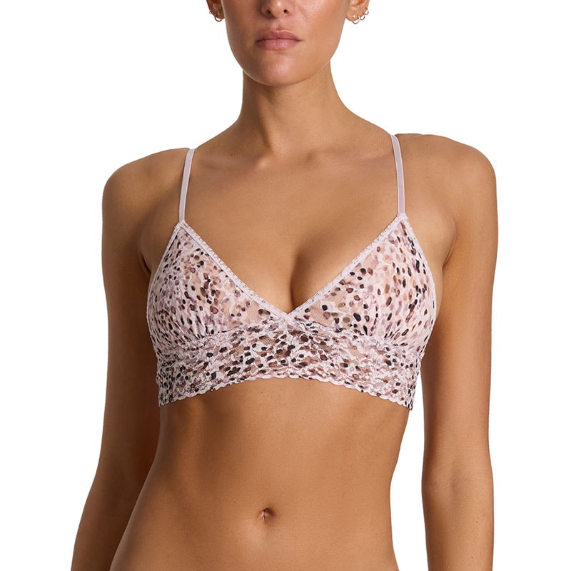 プリンテッド シグニチャー レース パッド ブラジャー (アンコンベンショナル)