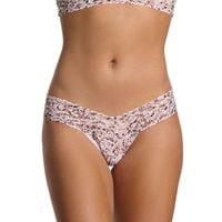 プリンテッド シグニチャー レース ロー ライズ タンガ (アンコンベンショナル)