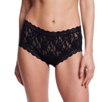 シグニチャー レース リークプルーフ ボーイショーツ (ブラック)