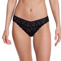 シグニチャー レース リークプルーフ Ｖーキニ (ブラック)