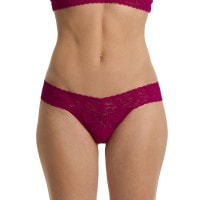 シグニチャー レース ロー ライズ タンガ (フロム ザ ヴァイン)