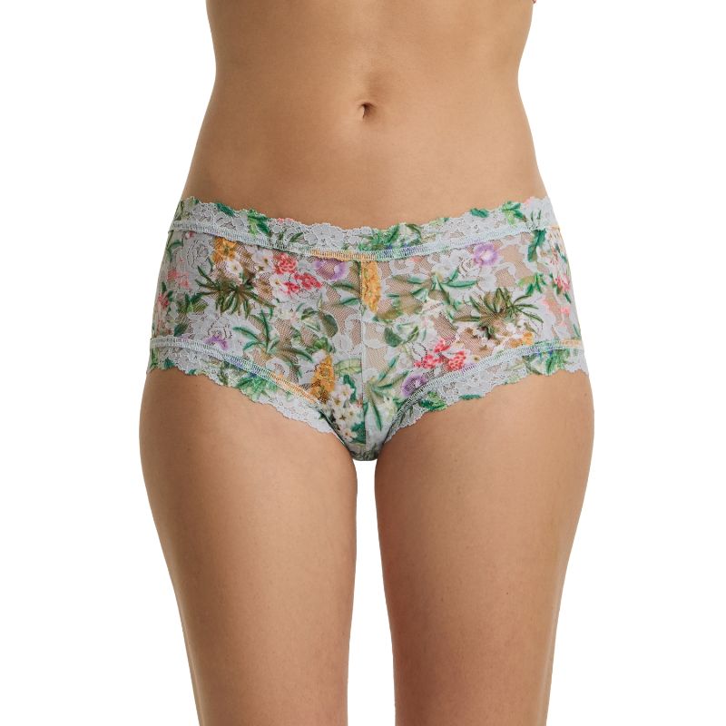 【新品未使用】ハンキーパンキー　ボーイショーツ　3点　レース　総柄 hanky panky（ハンキーパンキー） hanky panky xs ボーイショーツ