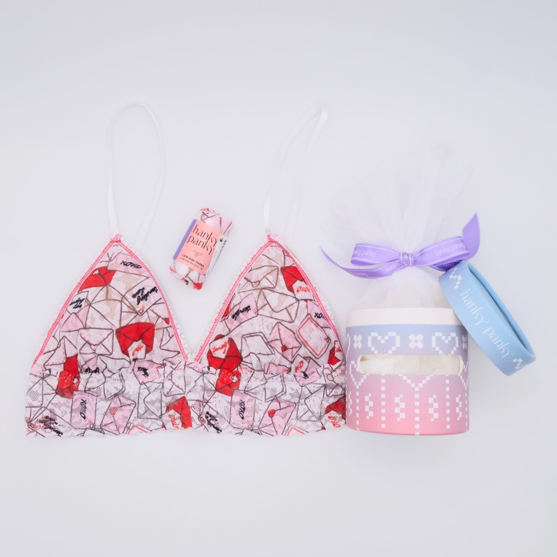 ロー ライズ タンガ ウィズ パッド ブラジャー ギフトセット (ウィズ ラブ) (オンラインショップ 限定商品)