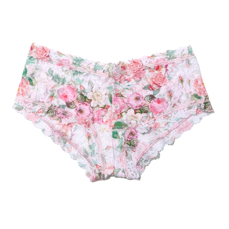 プリンテッド シグニチャー レース ボーイショーツ (ロココ ローズ)