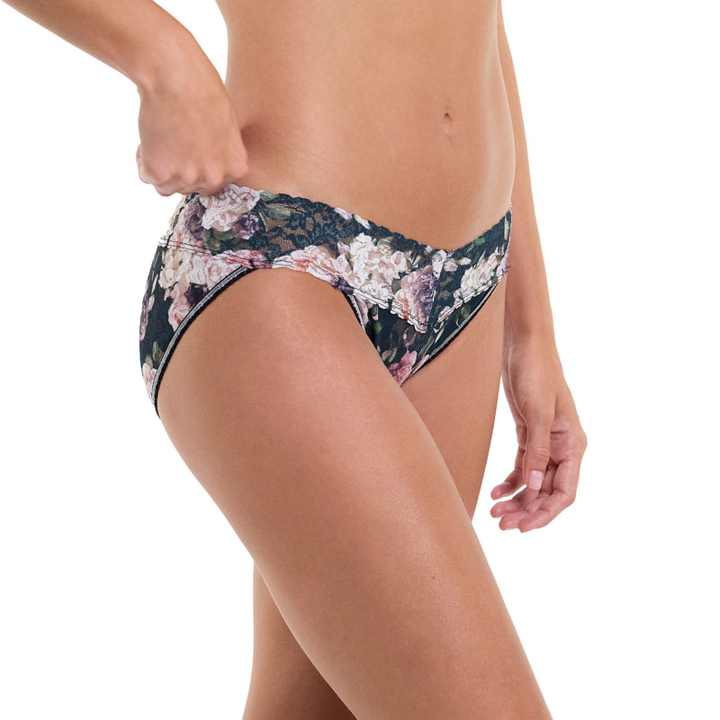 プリンテッド シグニチャー レース Ｖーキニ (ロマンティーク)