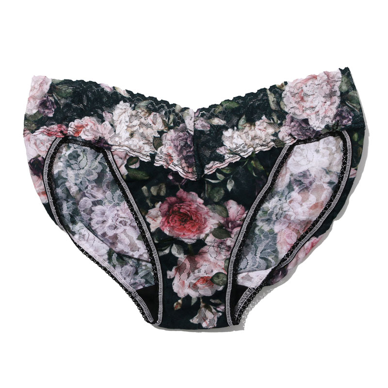 プリンテッド シグニチャー レース Ｖーキニ (ロマンティーク)