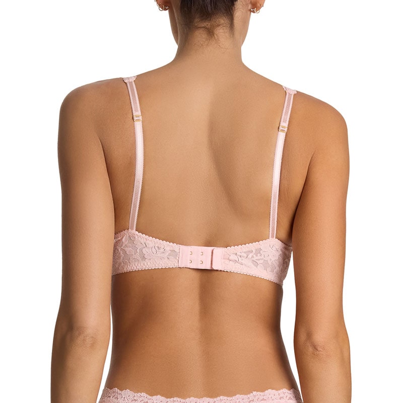 シグニチャー レース アンラインド アンダーワイヤー ブラジャー (ブラッシング ローズ)