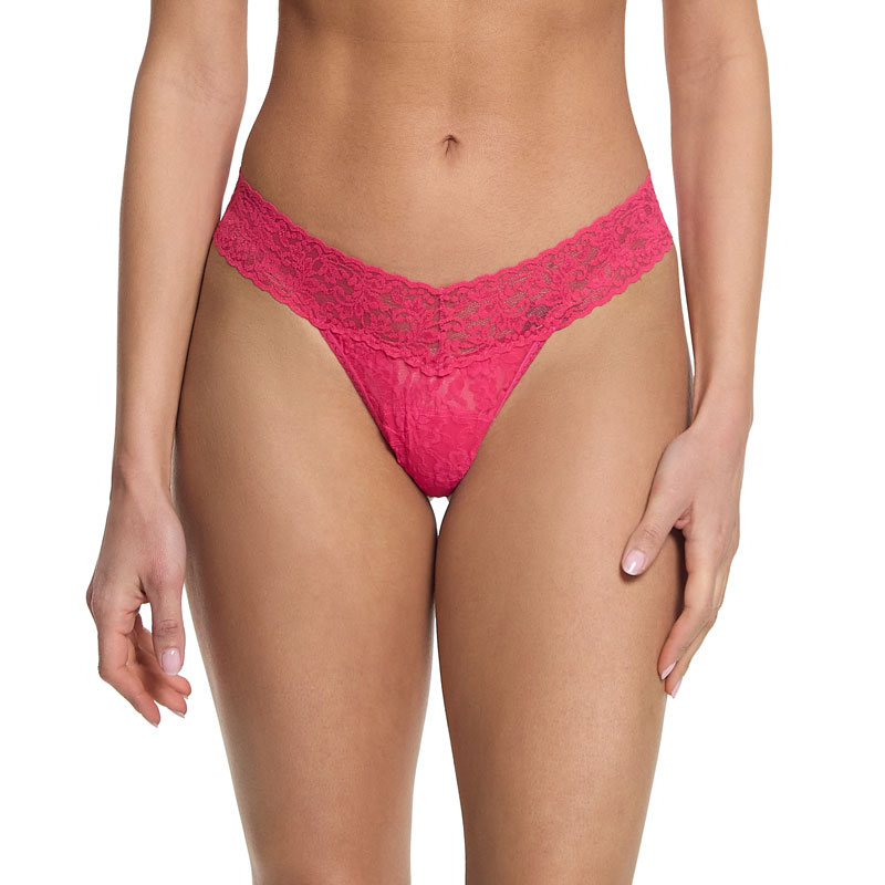 シグニチャー レース ロー ライズ タンガ (スウィート タルト)